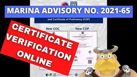 PAANO IVERIFY ANG ATING MGA CERTIFICATES .